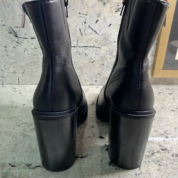 Chelsea & Violet Falla Double-Zip Booties .. sz 8.5 - Picture 4 of 6
